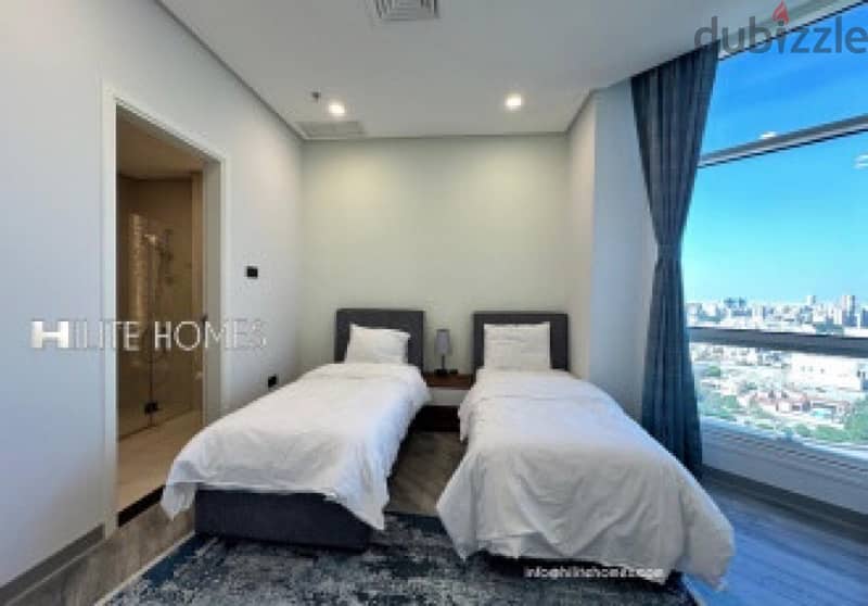 sea view two bedroom apartment for rent in Mahboula. 7