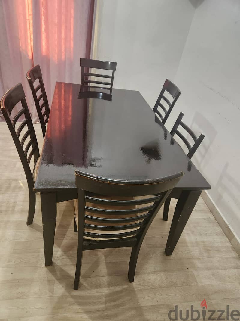 Dining Table With 6 Chairs 0