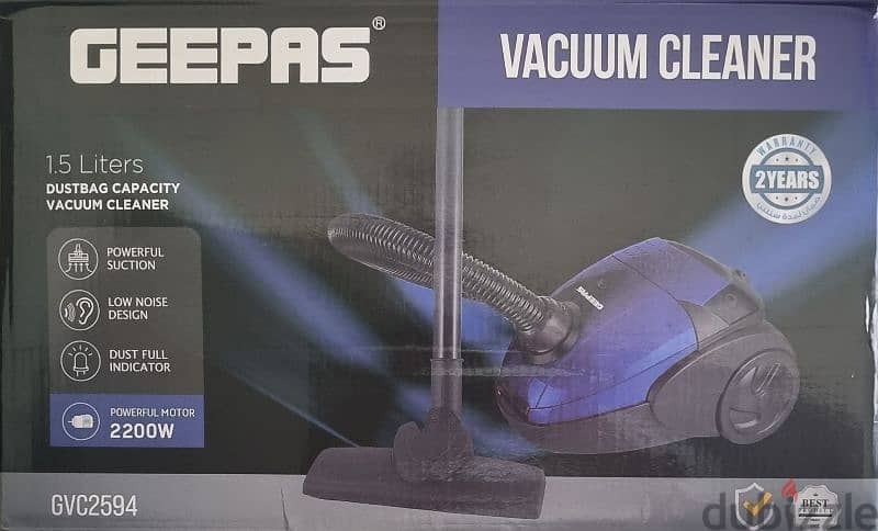 GEEPAS vacuum cleaner 1