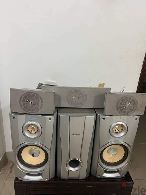 pioneer Speakers and Subwoofer 2