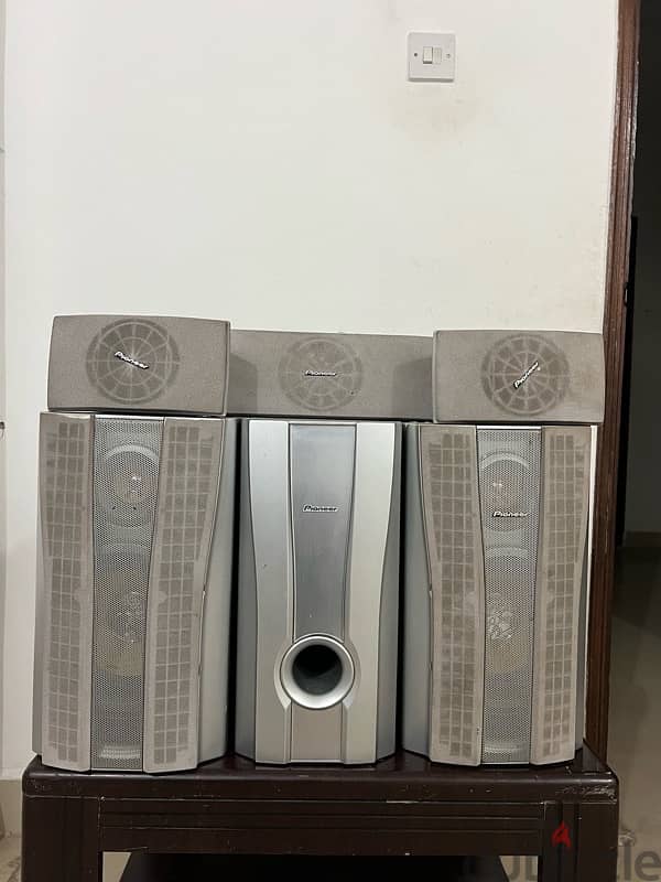 pioneer Speakers and Subwoofer 4