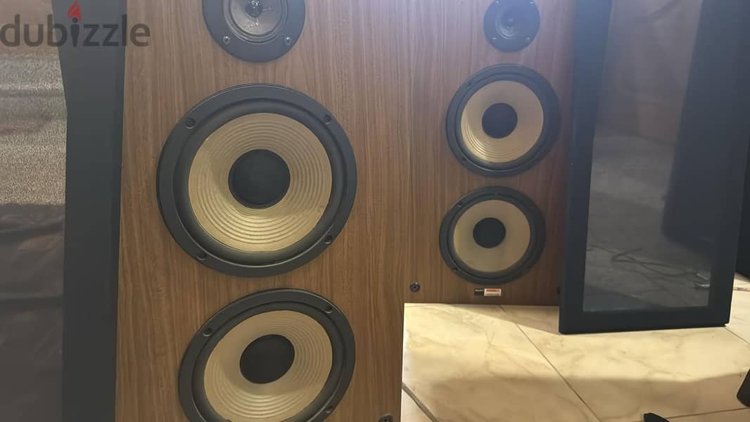 Sony Carbocon SS 1250 Vintage speakers 1