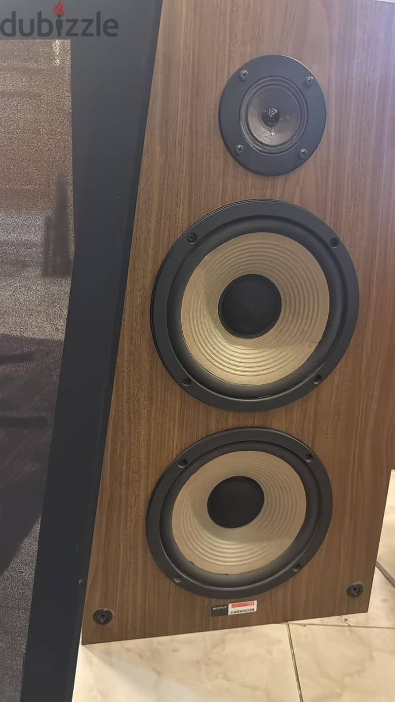 Sony Carbocon SS 1250 Vintage speakers 2