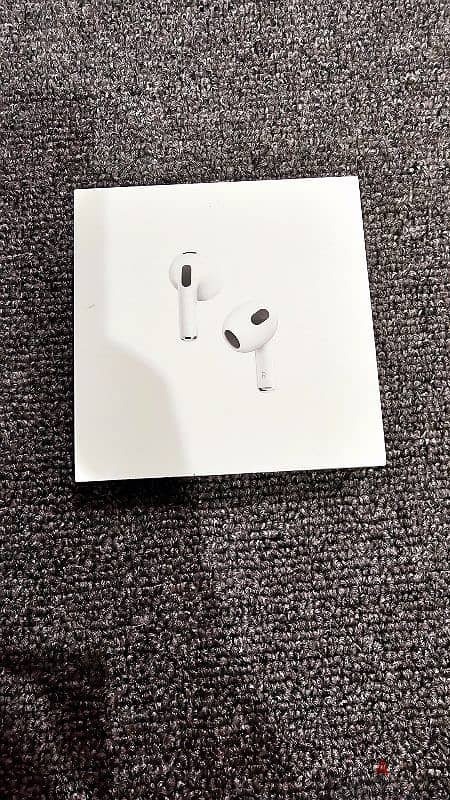 Airpods 3 original with bill box. 0