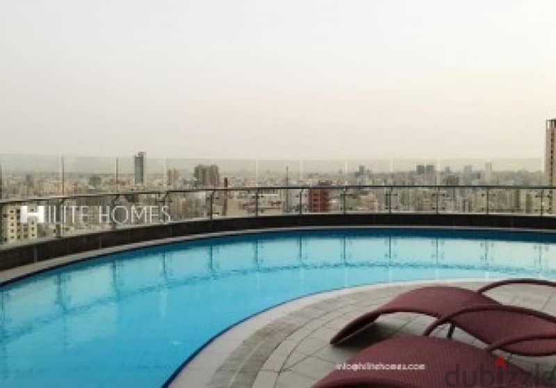 3 bedroom full floor apartment now available for rent in Salmiya 0