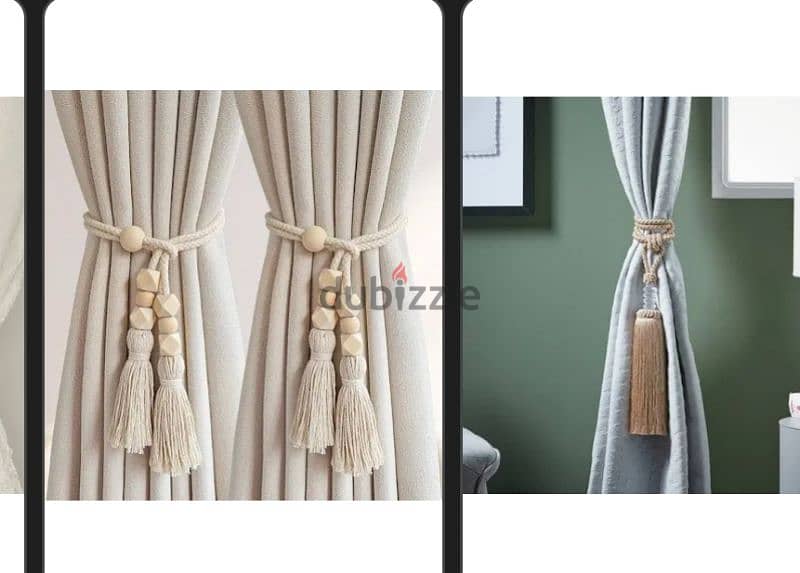 Curtain tie backs 2