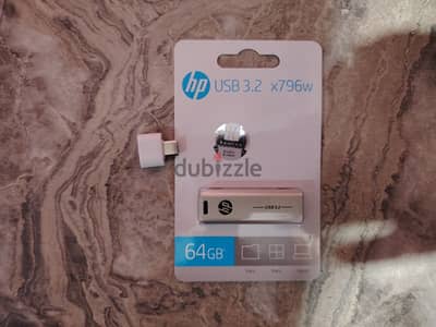 HP flash drive 64 GB with OTG (type-c)