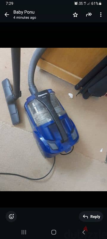 5 KD   vacuum cleaner used good condition only