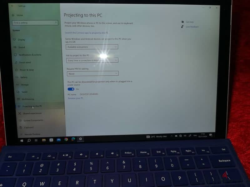 Microsoft surface4pro 11