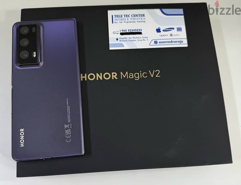 Honor Magic V2 512 GB  5G (Global)Purple Used! 0