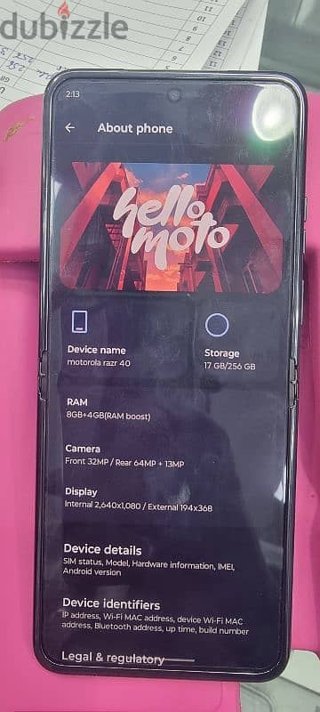 Motorola razr 40 8/256GB 3