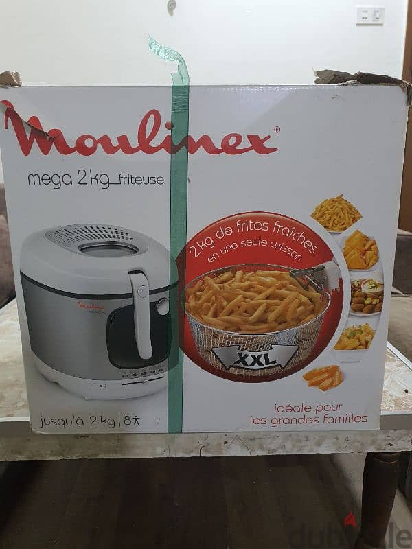 moulinex mega 2kg fruer 1