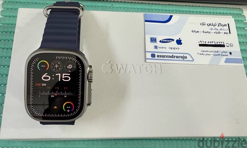 Apple Watch Ultra 2 GPS + Cellular 49mm Natural Titanium Used! 1