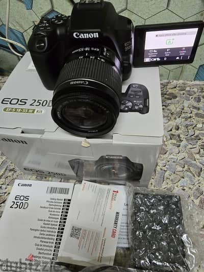 canon 250d and canon 600d