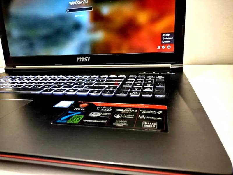 MSI GP72 7RE Leopard Pro Gaming Laptop, 17.3" Display, GTX 1050 Ti, W 1