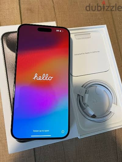 Brand new Apple iPhone 15 pro max 256gb with 12 months warranty