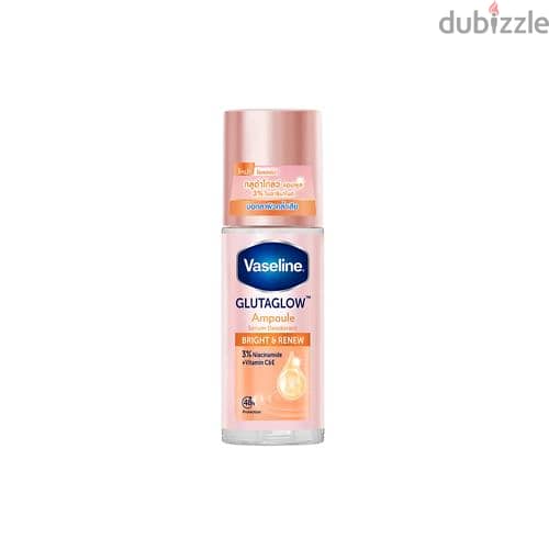 Vaseline Gluta Glow Ampoule Serum Deodorant Bright & Renew 0