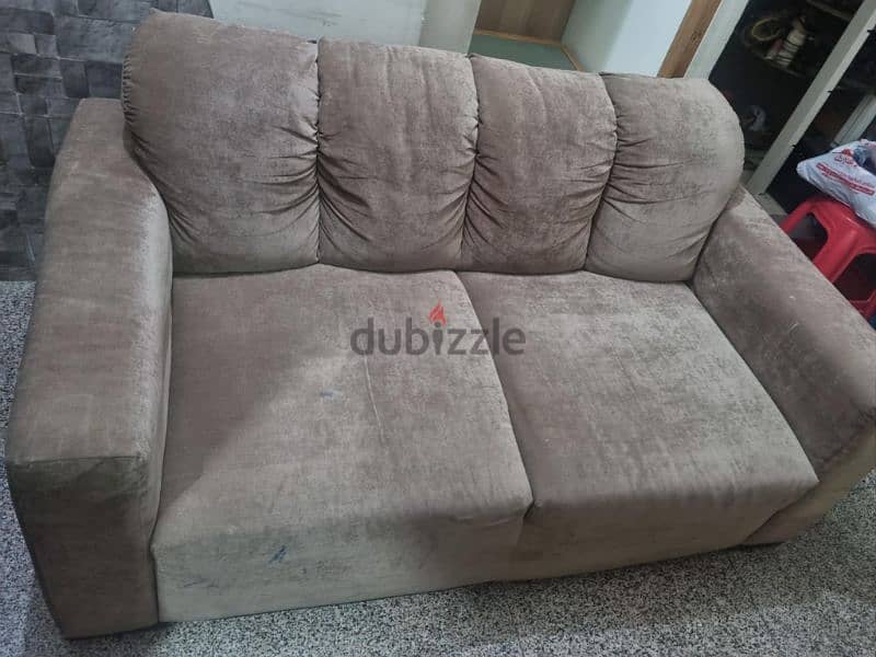 3 seater sofa with side table 12kd 0