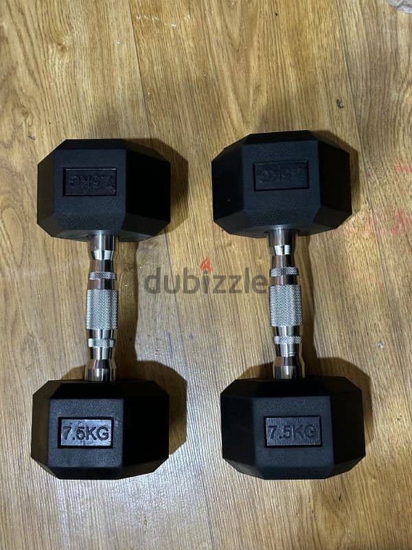 HEX DUMBELLS 12