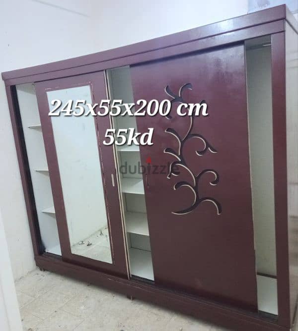 bed And Cabinets Selling if interested kol 96705257 WhatsApp 8