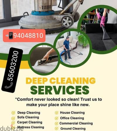 50% Discount NowApartment And Sofa Deep Clean Service. kuwait All Area