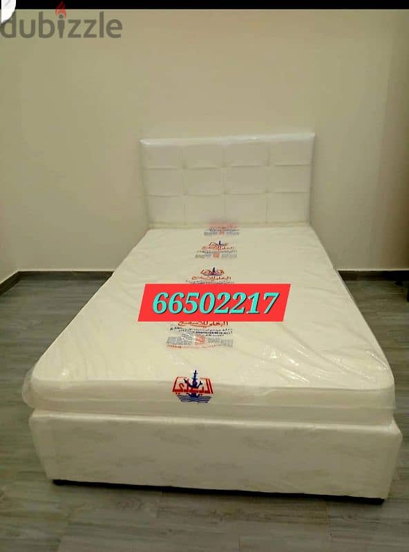 Brand new medicated mattress and bed frame pillows for sale with deliv 5