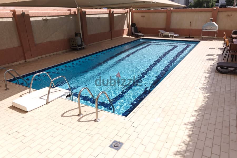 Salmiya – se view furnished two bedroom apartments w/pool 9