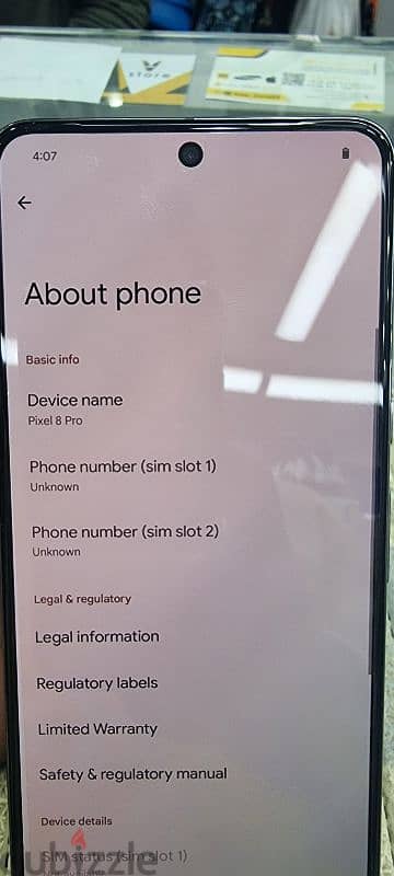 pixel 8pro 256gb 12gb ram 4