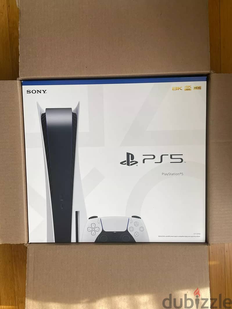 Brand new sealed PlayStation 5 PS5 Blue Ray Disc Console - White 4