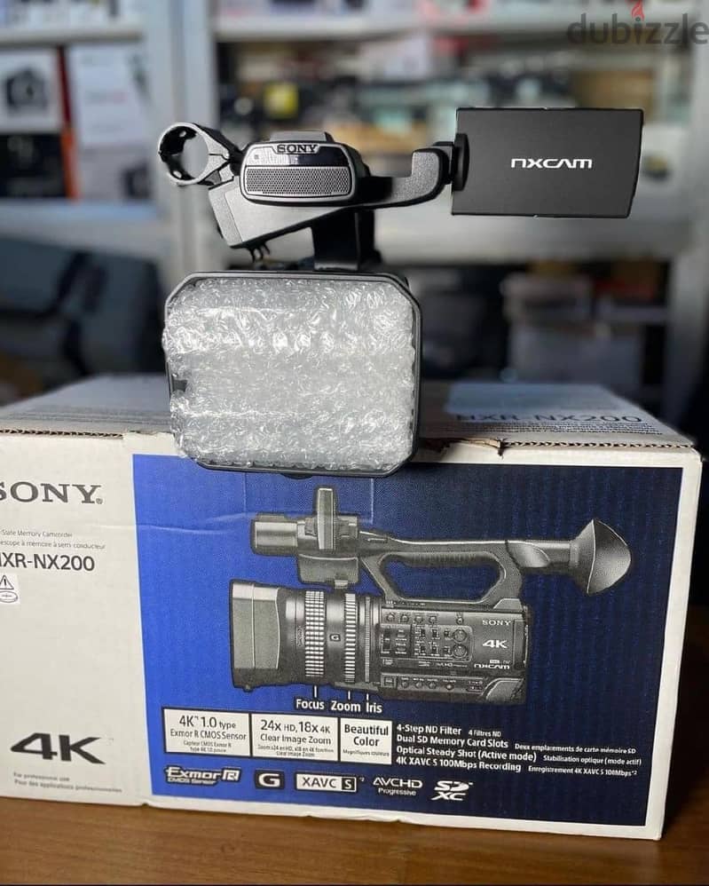 Sony HXR-NX200 Full HD NXCAM Camcorder 2