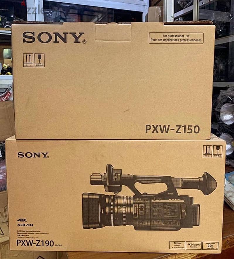 Sony PXW-Z150 4K XDCAM Camcorder 1