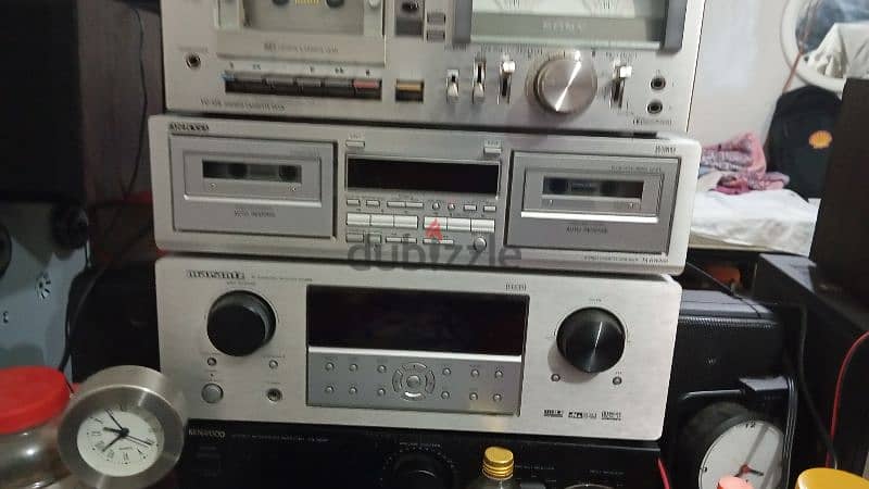 amplifiers casette plyer and cd players branded items made in japan 5