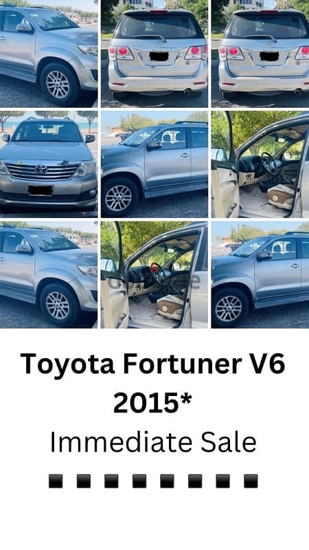 Toyota Fortuner 2015 - urgent sale 2