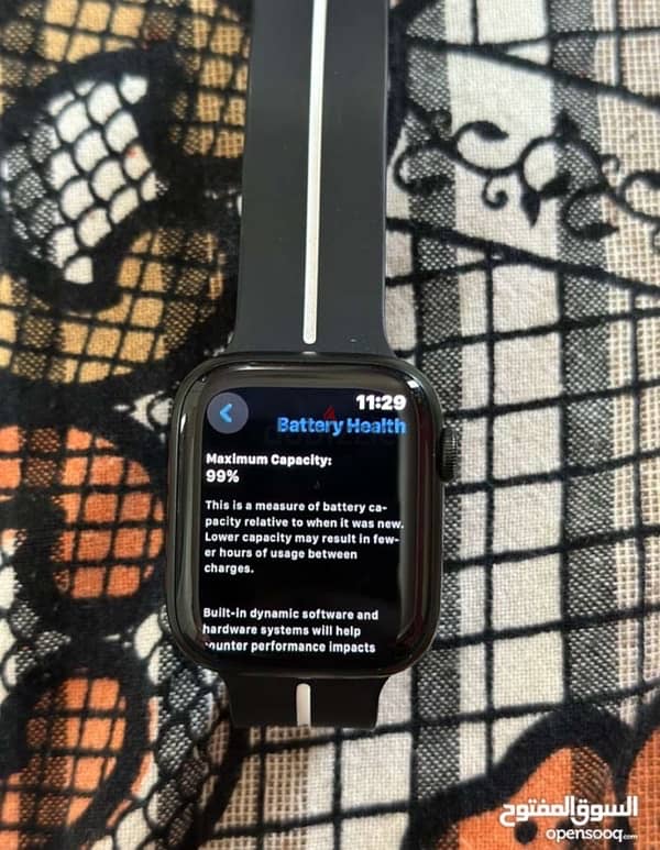 apple watch 7 45 mm battery 99% 2