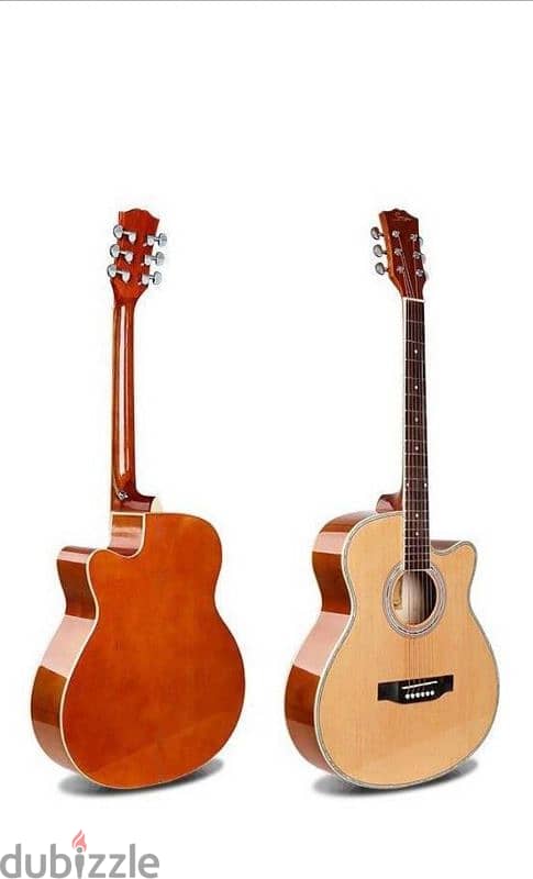 Smiger Acoustic Guitar 40 inch Natural 0