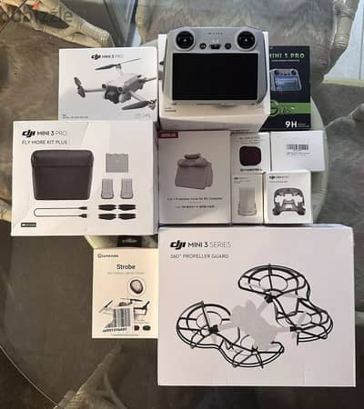 DECEMBER PROMO, NEW Mini 3 Drone Fly More Combo W/RC Remote 4K HDR