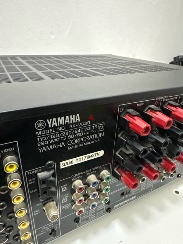 yamaha rx v630 3