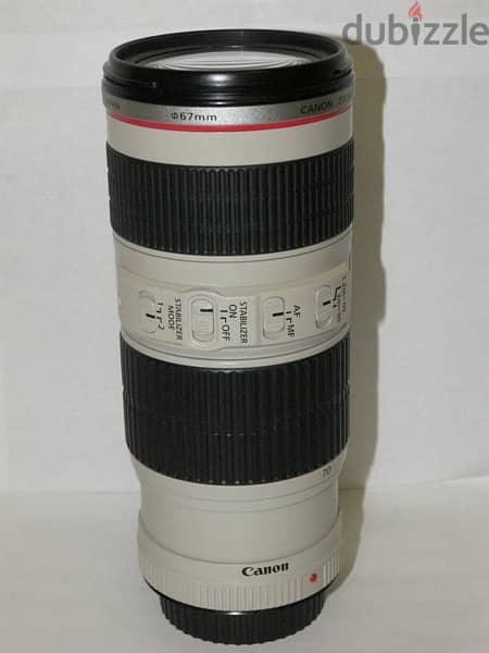 USED Canon EF 70-200mm f4 L USM Lens 0