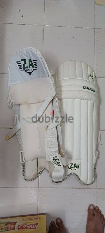 Cricket kit bag along with batting pads, helmet,gloves etc. 1