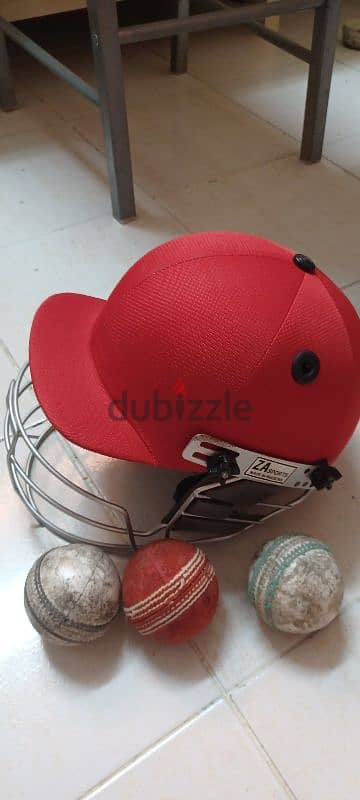 Cricket kit bag along with batting pads, helmet,gloves etc. 13