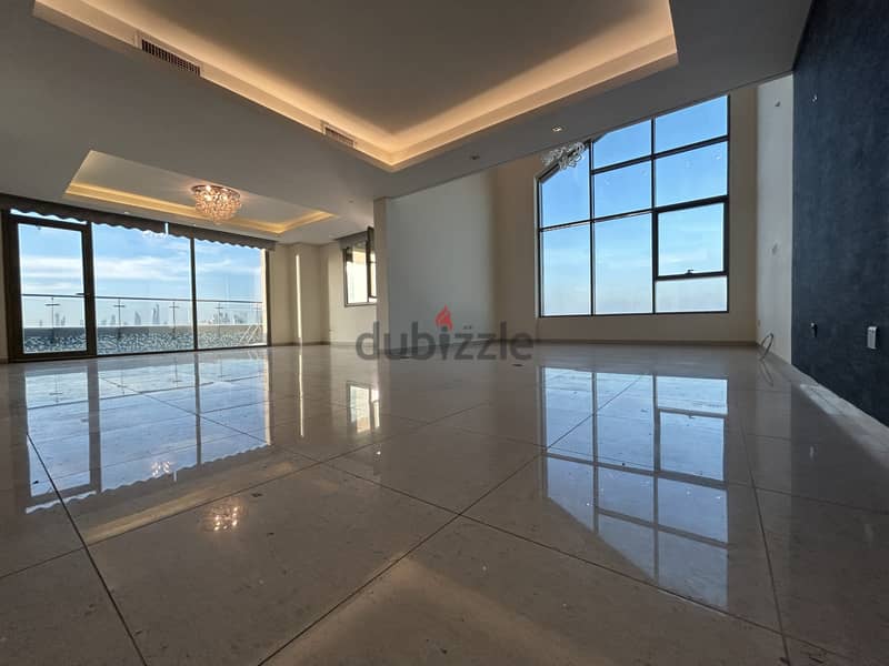 For rent Pent house seaview 2 bedrooms duplex for expats families only 1