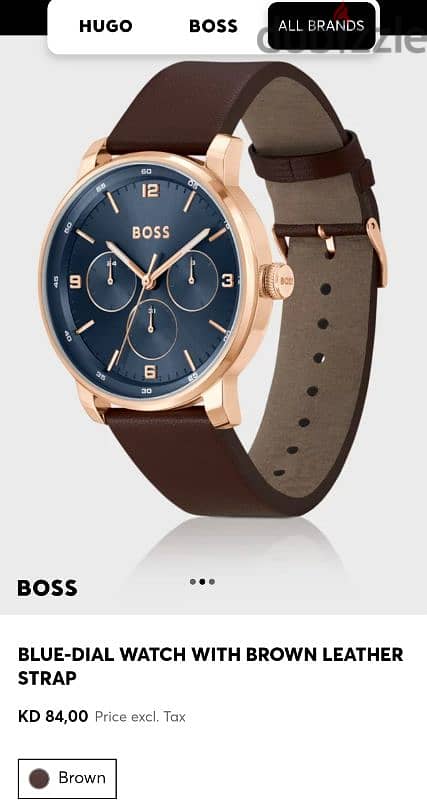 Hugo Boss Men's Watch 44 MM 1