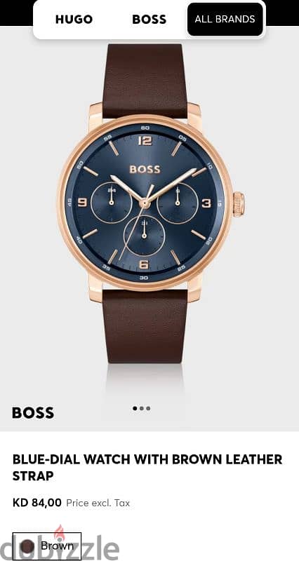 Hugo Boss Men's Watch 44 MM 2