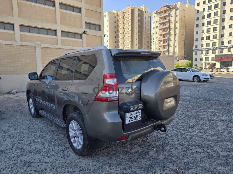 Toyota prado(v6)TXL 2017 model bronze colour (95000) km. 2