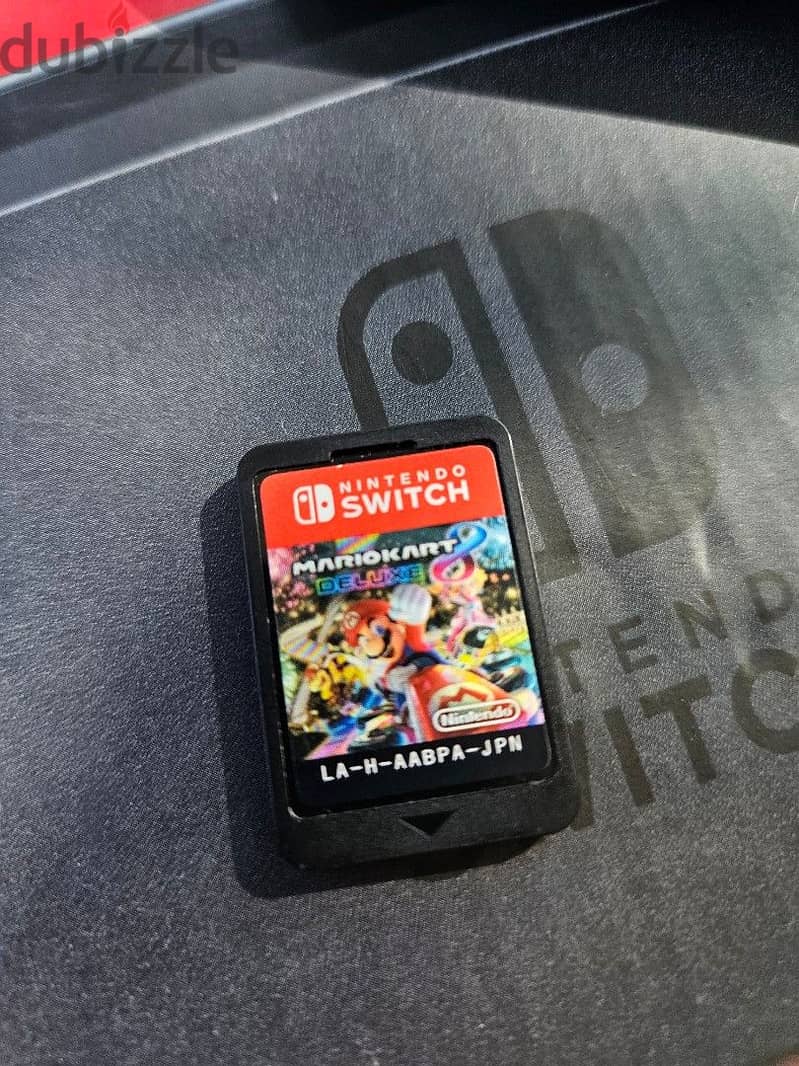 Nintendo Switch + Mariokart Deluxe 8 Wzap +852-6313-1532 3