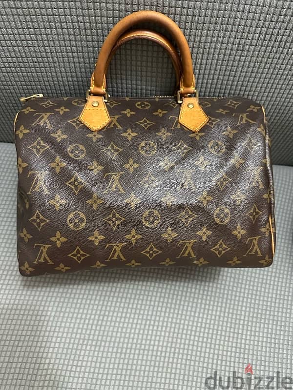 louis vuitton speedy size 30 (authentic bag) 3