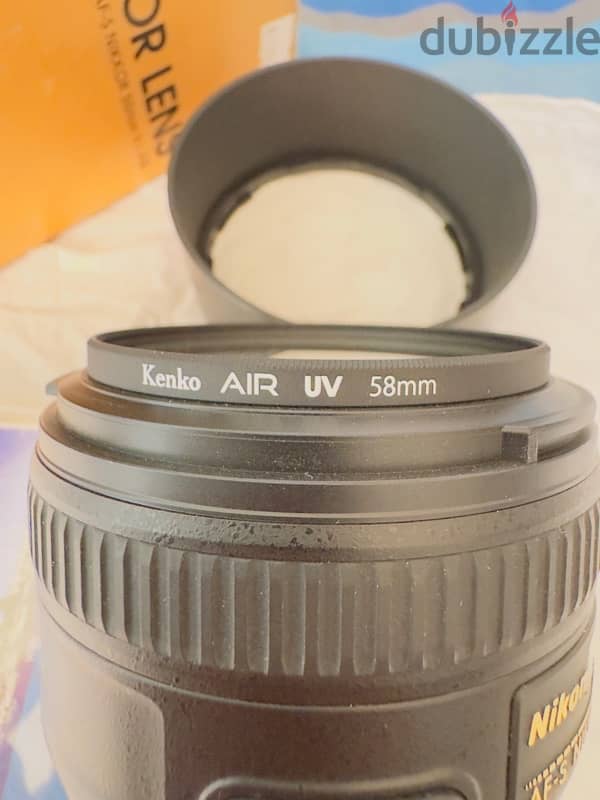 Nikon AF-S FX NIKKOR 50mm f/1.4G Lens with filter 3