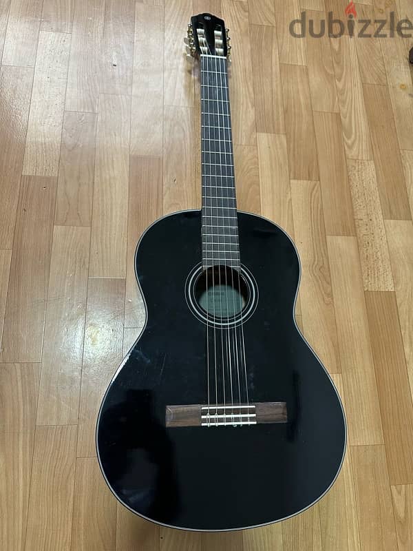 yamaha c40 bl classical guitar 0