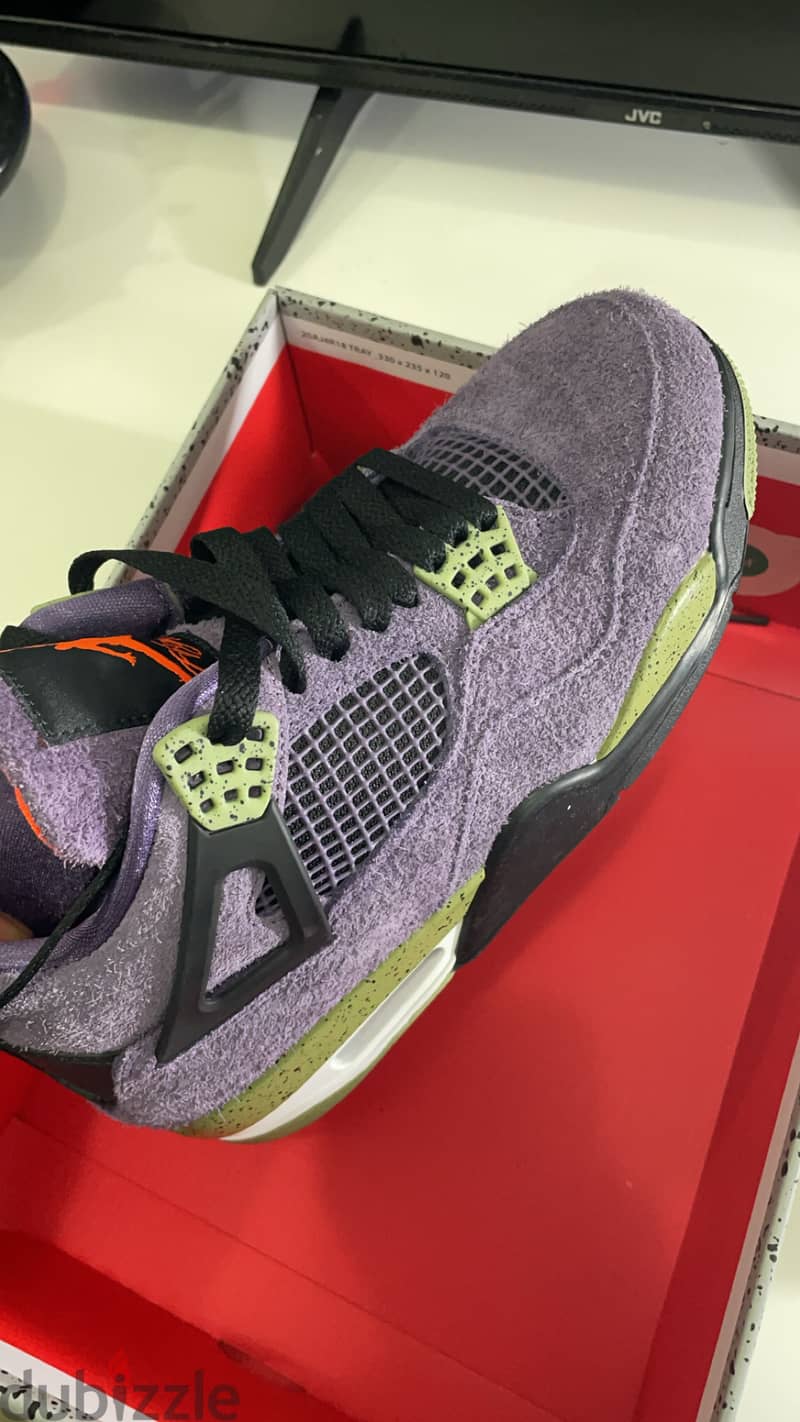 jordan 4's purple canon 1