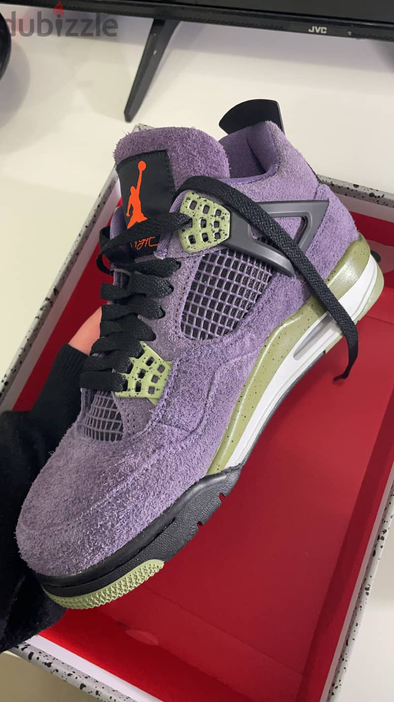 jordan 4's purple canon 3